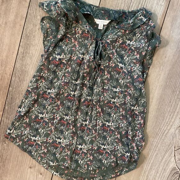 Lucky Brand Blouse Size Small Tank - Picture 1 of 6